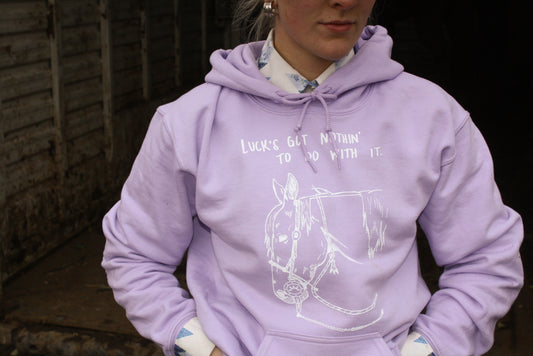 Luck's Got Nothin' hoodie