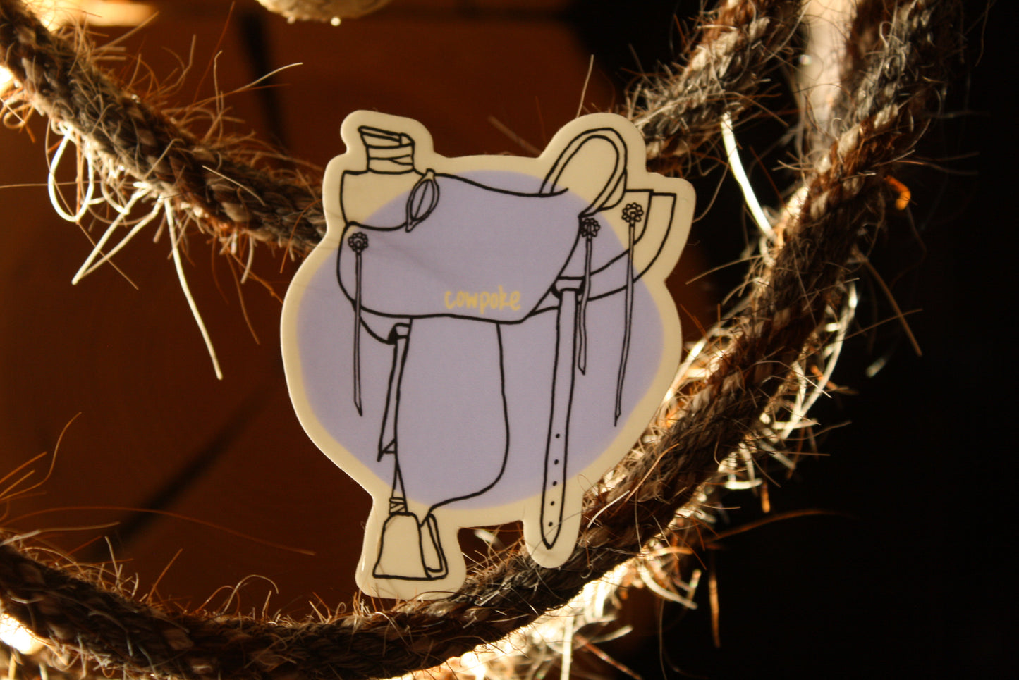 Saddle sticker