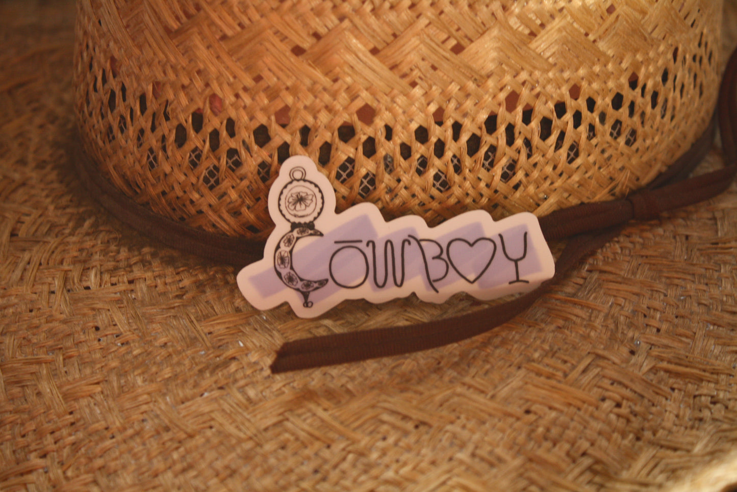 Cowboy sticker