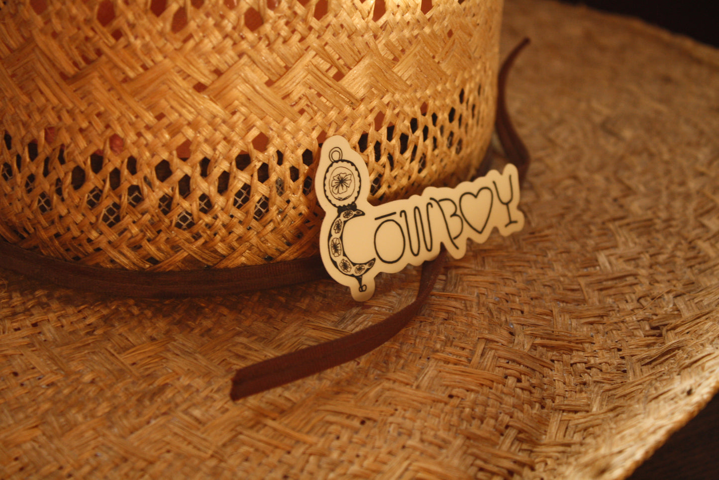 Cowboy sticker
